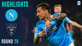 Thumbnail for NAPOLI-LECCE | HIGHLIGHTS | Politano Shines at the Maradona | SERIE A 2025/26 | Serie A