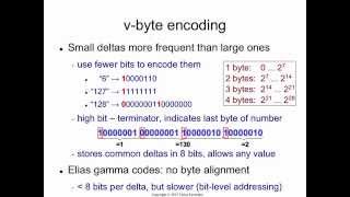 Thumbnail for Indexing 7: v-byte encoding (compression) | Victor Lavrenko