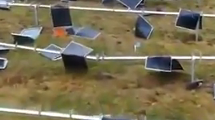 Thumbnail for Solar farm turned into toxic waste dump due to weather