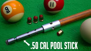 Thumbnail for I made the worlds most dangerous pool stick | I did a thing