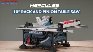 Thumbnail for Hercules Compact Jobsite Table Saw Set Up | Harbor Freight | Harbor Freight