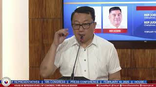 Thumbnail for PRESS CONFERENCE (FEBRUARY 10, 2025) | House of Representatives