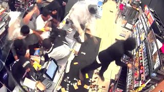 Thumbnail for VIDEO: Surveillance footage shows ‘flash mob’ vandalizing, looting 7-Eleven store