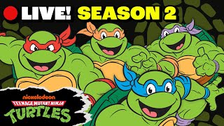 Thumbnail for 🔴LIVE: Season 2 - FULL EPISODE MARATHON 🐢 | Teenage Mutant Ninja Turtles (1987) | Teenage Mutant Ninja Turtles