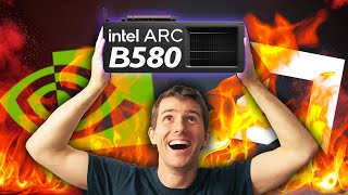 Thumbnail for THE INTEL ARC B580 IS ACTUALLY GREAT & AFFORDABLE | Linus Tech Tips