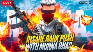 Thumbnail for Grandmaster Live Rank Push Free Fire Telugu  - Munna Bhai is Live  - Telugu Gaming Live #MBG | Munna bhai gaming