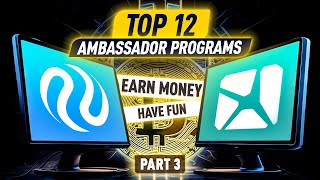 Thumbnail for Earn Big in Crypto: Top 12 Ambassador Programs with Rewards & Perks! Part 3 | TapSwap Official