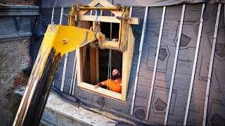 Thumbnail for Orange pants man, Stone masons and another dormer window. | Escape to rural France