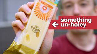 Thumbnail for How they saved the holes in Swiss cheese | Tom Scott