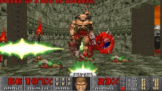 Thumbnail for Ultimate Doom: Thy Flesh Consumed (Episode 4) - Nightmare! Speedrun in 4:27 (5:42) | Zero Master