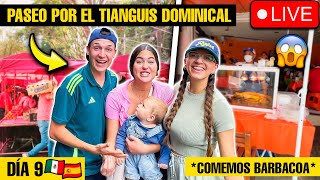 Thumbnail for PASEO por EL TIANGUIS DOMINICAL en CDMX *Comemos BARBACOA* 😱🇲🇽 en vivo #cygnus | Cygnus y Romantic Vlogs 