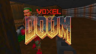Thumbnail for Voxel Doom VR! Now available in the QuestZDoom Launcher. | Team Beef VR Game Ports