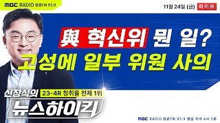 Thumbnail for [신장식의 뉴스하이킥] '혁신위는 김기현체제 시간끌기용' 이 말이 발단? - 헬마우스&김은지, 용혜인&천호선, 양지열&이상민, 강아솔 | MBC 라디오 시사