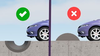 Thumbnail for Are potholes less damaging than speed bumps? - beamng drive