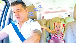 Thumbnail for Nastya and papa sleeping at farm sheep | Like Nastya