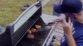 Thumbnail for He just wanted to grill