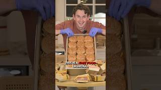 Thumbnail for I Made a Fast Food Lasagna 😳 #shorts | Sean Andrew