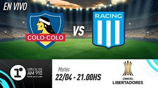 Thumbnail for COLO COLO VS. RACING | COPA LIBERTADORES | RADIO LA RED EN VIVO | Radio La Red AM 910