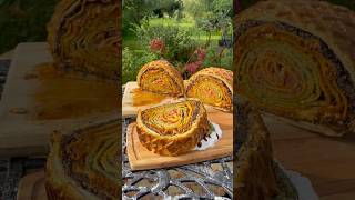 Thumbnail for Bored of pasta in a bowl? Put it in a Wellington instead 😋 #pasta #italianfood #britishfood #scran | Elburritomonster