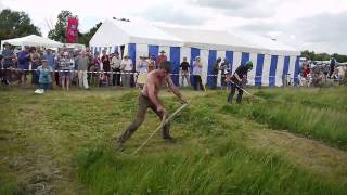Thumbnail for Scythe vs Brushcutter 1 - South West Annual Scythe Festival - June 2010 | Dave Oxford