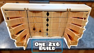 Thumbnail for Fastest Way To Make Drawers? One 2x6 Parts Organizer // Woodworking | Josh Wright