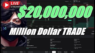 Thumbnail for LIVE - $20,000,000 Million Dollar Trading - LIVE