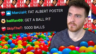 Thumbnail for I let Twitch Chat decorate my new room | DougDoug