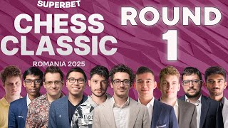 Thumbnail for Superbet Chess Classic 2025: Round 1 | #GrandChessTour | Saint Louis Chess Club