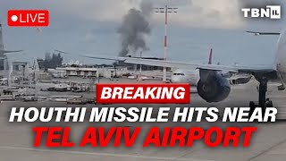 Thumbnail for BREAKING: Houthi Missile Strikes Near Tel Aviv Airport : Israel Wakes Up to Terror!  | TBN Israel