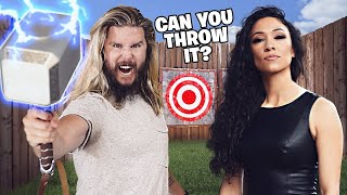 Thumbnail for Is Thor's Hammer Actually Throwable? | Kyle Hill