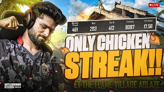 Thumbnail for AAJ HOGA SERIOUS GAMEPLAY | CHICKEN STREAK BANAYE? | BGMI LIVE