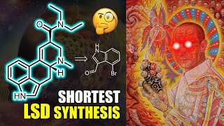 Thumbnail for LSD synthesis in 7 steps (educational) | Lysergic acid, organic chemistry, reaction mechanisms | Total Synthesis