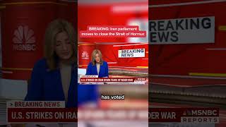 Thumbnail for Iran parliament moves to close the Strait of Hormuz | MSNBC