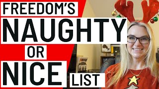 Thumbnail for Which politicians and laws are on the 2024 "naughty and nice" list? | Canadian Constitution Foundation