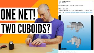 Thumbnail for Can the Same Net Fold into Two Shapes? | Stand-up Maths