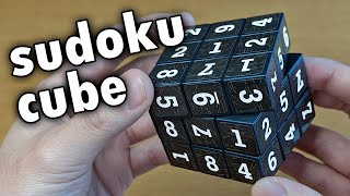 Thumbnail for they put SUDOKU on a RUBIK'S CUBE... | J Perm