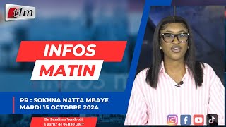 Thumbnail for 🚨 🚨 TFM LIVE : Infos matin - Pr : Sokhna Natta MBAYE  - 15 Octobre 2024