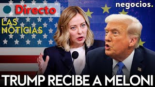 Thumbnail for LAS NOTICIAS:  Trump recibe a Meloni, peligra el diálogo EEUU-Rusia y Xi quiere atajar la presión | Negocios TV