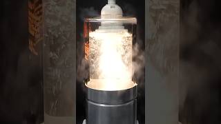 Thumbnail for Light bulb vs liquid nitrogen | NileRed Shorts