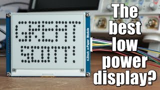 Thumbnail for The best low power display? E-Paper Tutorial