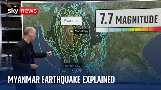 Thumbnail for What made the Myanmar earthquake so powerful? | Sky News