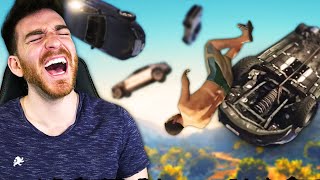 Thumbnail for Can you beat GTA 5 if gravity changes every 10 seconds? | DougDoug