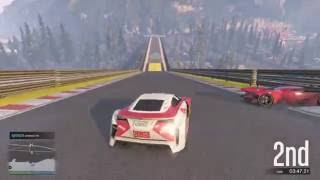Thumbnail for Instant Karma in Stunt Race "Plummet" | GTA V