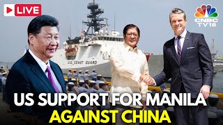 Thumbnail for LIVE: Pete Hegseth Pledges US Support for Manila Against China, Extending Ties in Asia-Pacific |N18G