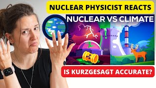 Thumbnail for Nuclear Physicist Reacts - Kurzgesagt Do we Need Nuclear Energy to Stop Climate Change? | Elina Charatsidou