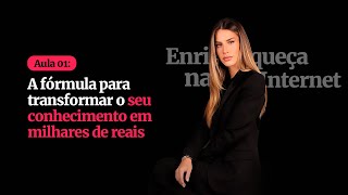 Thumbnail for AULA 1: A FÓRMULA PARA TRANSFORMAR O SEU CONHECIMENTO EM MILHARES DE REAIS | Bettina Rudolph - Shorts & Lives