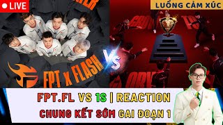 Thumbnail for TRỰC TIẾP: FPT x FLASH vs ONE STAR ESPORTS - CHUNG KẾT SỚM GĐ1 | LUỒNG CẢM XÚC NAMSENSEI | Namsensei