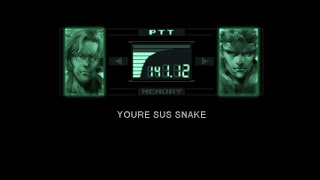 Thumbnail for When the Metal Gear is sus | Solid jj