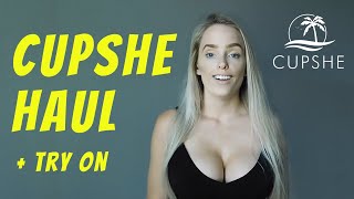 Thumbnail for Cupshe bikini haul/swimsuit haul + try on | Try On Hauls