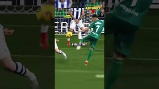 Thumbnail for Antony scored a volley that eyes can't believe is real😰😳 3 games 3 goals 3 MVPs this is not normal💀 | BallBlitz